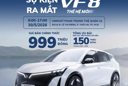 Showroom Bán VF 8 All New Thế Hệ Mới Tại Hồ Chí Minh