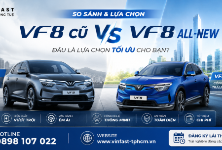 VinFast VF8 cũ và VF8 All-New: Nên chọn phiên bản nào?