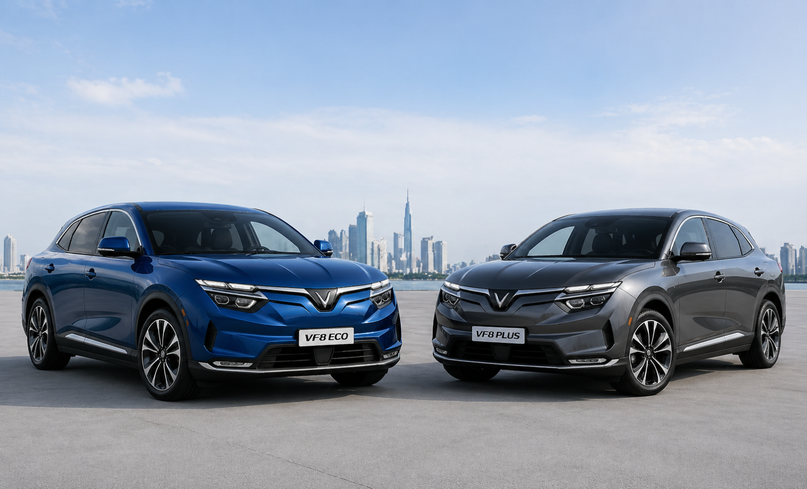 📊 So Sánh Chi Tiết A-Z VinFast VF8 Eco và VF8 Plus Mới Nhất