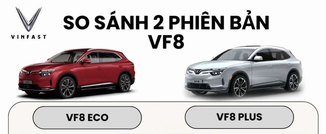 So Sánh VinFast VF8 Eco và VF8 Plus – Nên Chọn Bản Nào?