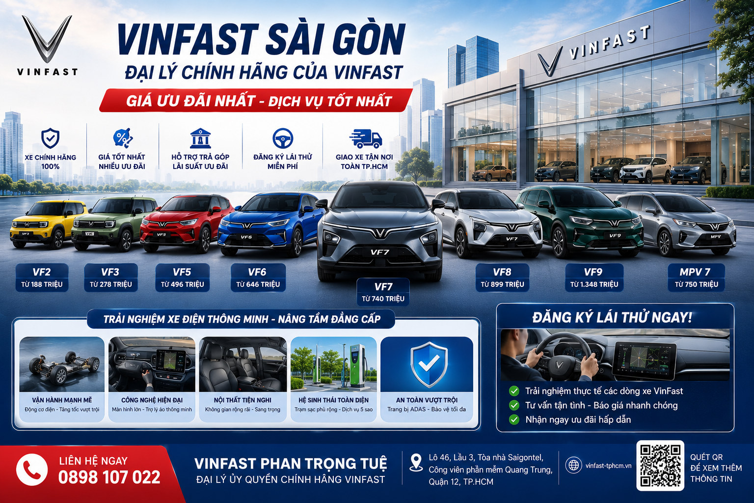 VinFast Sài Gòn | Đại Lý Chính Hãng VinFast Tại TP.HCM